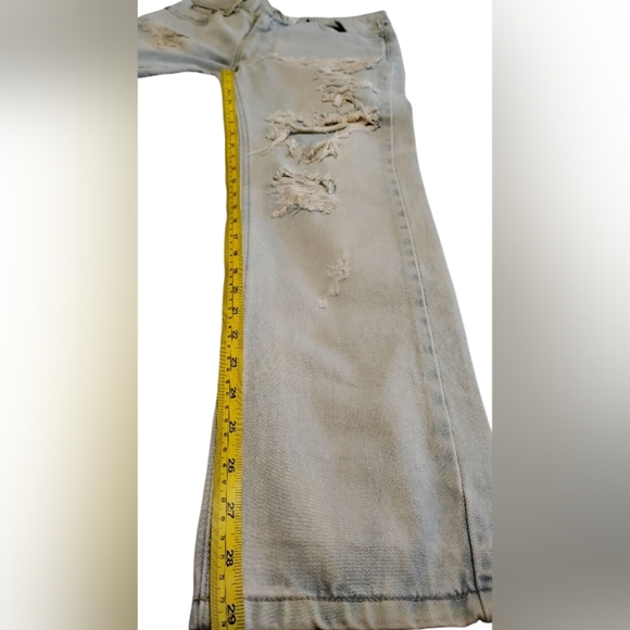 One Teaspoon | Awesome Baggies Distressed Low Waist Boyfriend Jeans | Size 26 - Picture 7 of 15